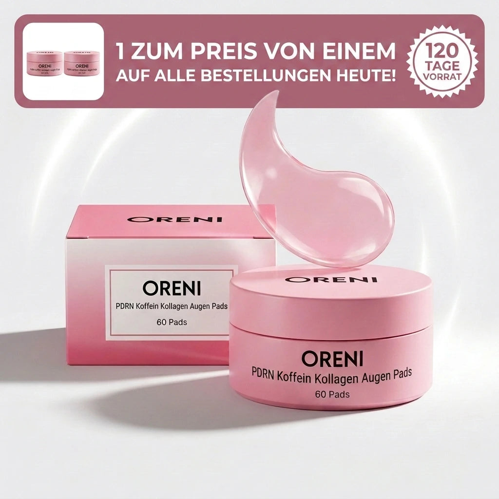 2x Oreni's PDRN Augen Pads | 120 Tages Vorrat