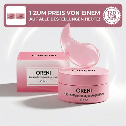2x Oreni's PDRN Augen Pads | 120 Tages Vorrat