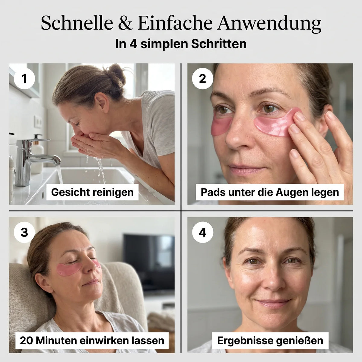 2x Oreni's PDRN Augen Pads | 120 Tages Vorrat